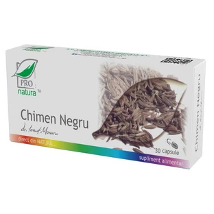Черный тмин Pro Natura Chimen negru, 30 капсул