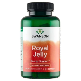 Swanson Royal Jelly, маточне молочко, 100 капсул
