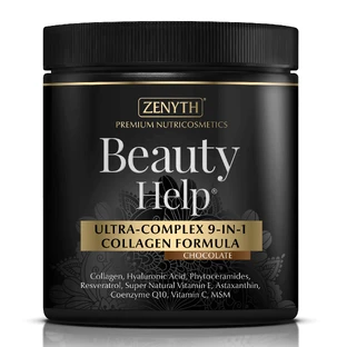 Ультракомплексна колагенова формула Zenyth Beauty Help  9 в 1 зі смаком шоколаду, 300 г