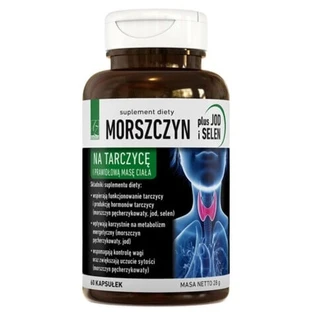 Морські водорості плюс йод і селен AZ Medica Morszczyn Plus Jod i Selen, 60 капсул