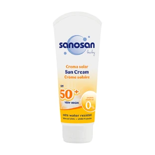 Сонцезахисний крем з SPF 50+, 75 мл, Sanosan Baby