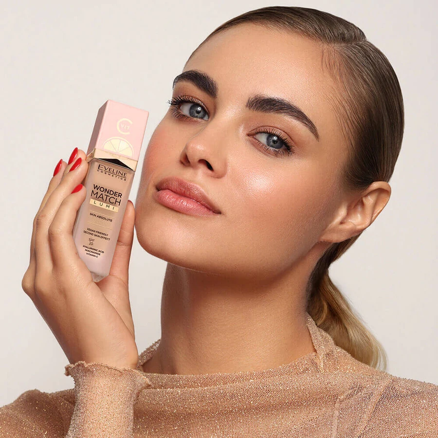 Eveline Cosmetics Wonder Match Lumi Highlighting foundation 20 Nude, 30 мл: цены и характеристики