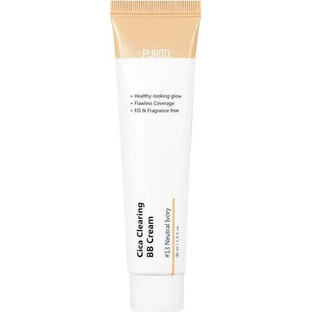 Крем для окрашивания лица BB Cream 13 Neutral Ivory Cica Clearing, 30 мл, Purito