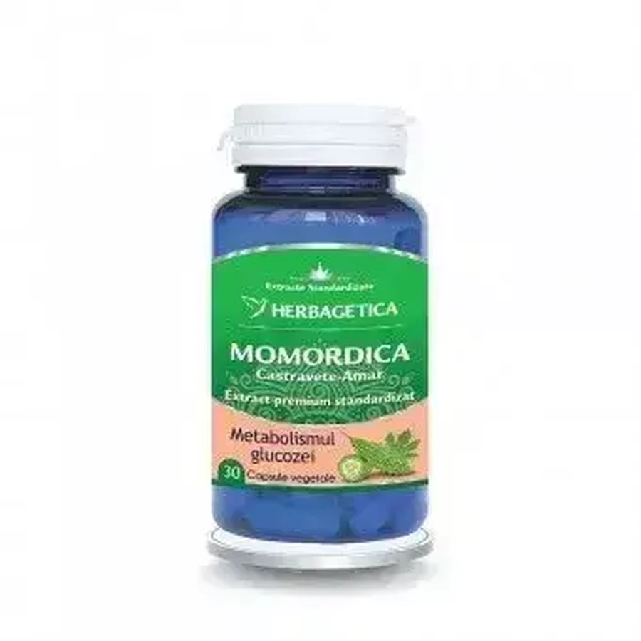 Момордика экстракт горького огурца, 30 капс - Herbagetica: цены и характеристики