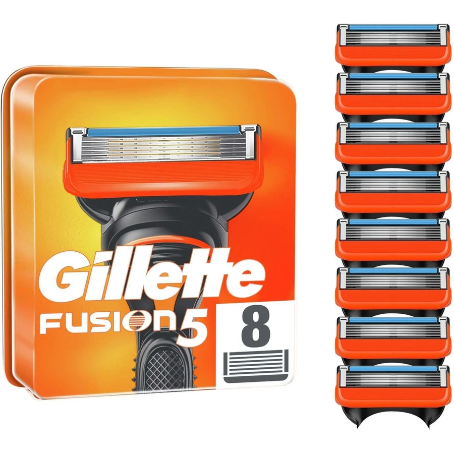 Змінні головки Gillette Fusion 8 шт.: ціни та характеристики