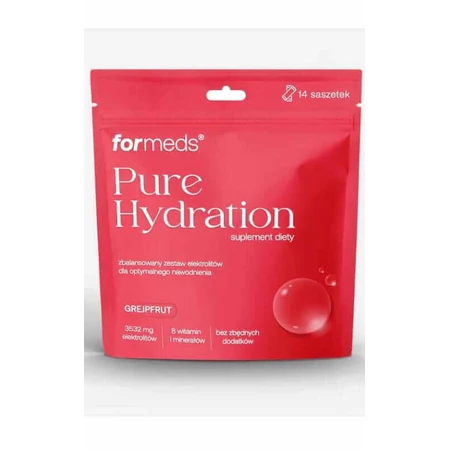 Электролиты Pure Hydration со вкусом грейпфрута 14 пакетиков Formeds: цены и характеристики