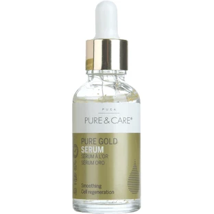 Сироватка Puca Pure & Care Pure Gold Serum з екстрактом золота, зволожувальна, 30 мл