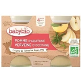 Babybio фруктовый перекус яблоко вербена 2 x 130 г