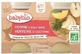 Babybio фруктовый перекус яблоко вербена 2 x 130 г