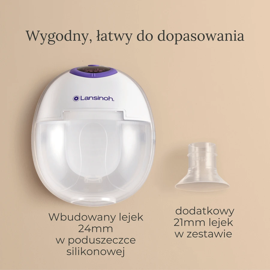 Молоковідсмоктувач Lansinoh Hands-free електричний, одинарний, бездротовий: ціни та характеристики