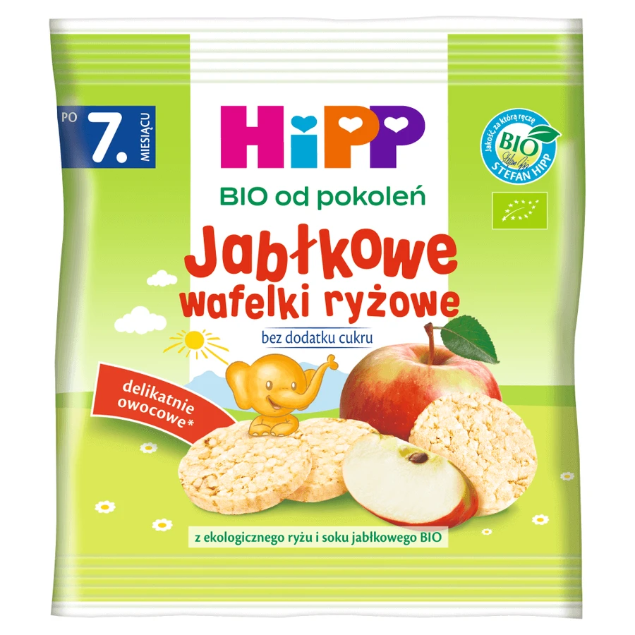 HiPP Яблочно-ржаные вафли Bio, после 7 месяцев, 30 г: цены и характеристики