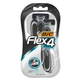BIC Flex 4, бритва чоловіча, 4 леза, 3 штуки