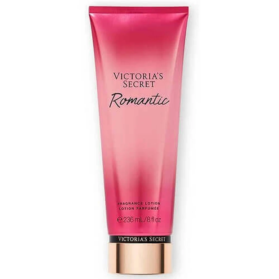 Ароматизований лосьйон для тіла, Victoria's Secret, Romantic, Рожеві пелюстки, прозорий мускус, 236 мл: ціни та характеристики