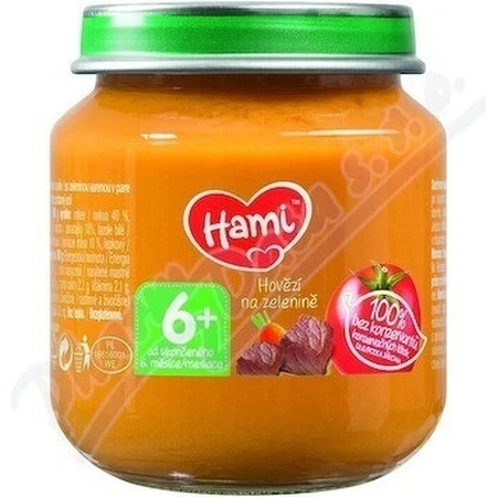 Говядина Хами с овощами 1×125 г, (с конца 6-го месяца): цены и характеристики