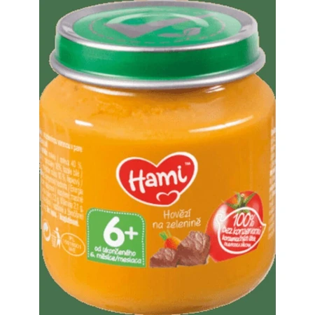 Говядина Хами с овощами 1×125 г, (с конца 6-го месяца): цены и характеристики