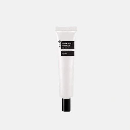 Колагеновий крем для повік Coxir Black Snail Collagen Eye Cream 1×30 мл, антивіковий крем для повік: ціни та характеристики