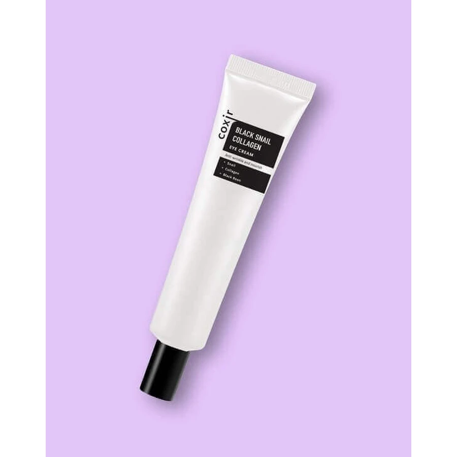 Колагеновий крем для повік Coxir Black Snail Collagen Eye Cream 1×30 мл, антивіковий крем для повік: ціни та характеристики