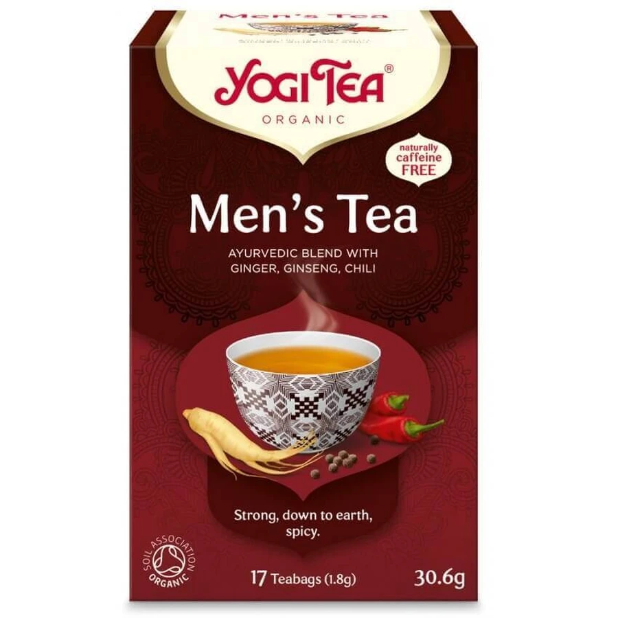 Мужской чай, 17 пакетиков, Yogi Tea: цены и характеристики