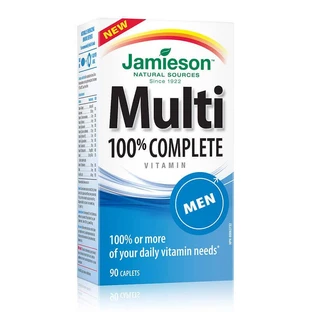 Multi 100% Complete для мужчин, 90 капсул, Jamieson