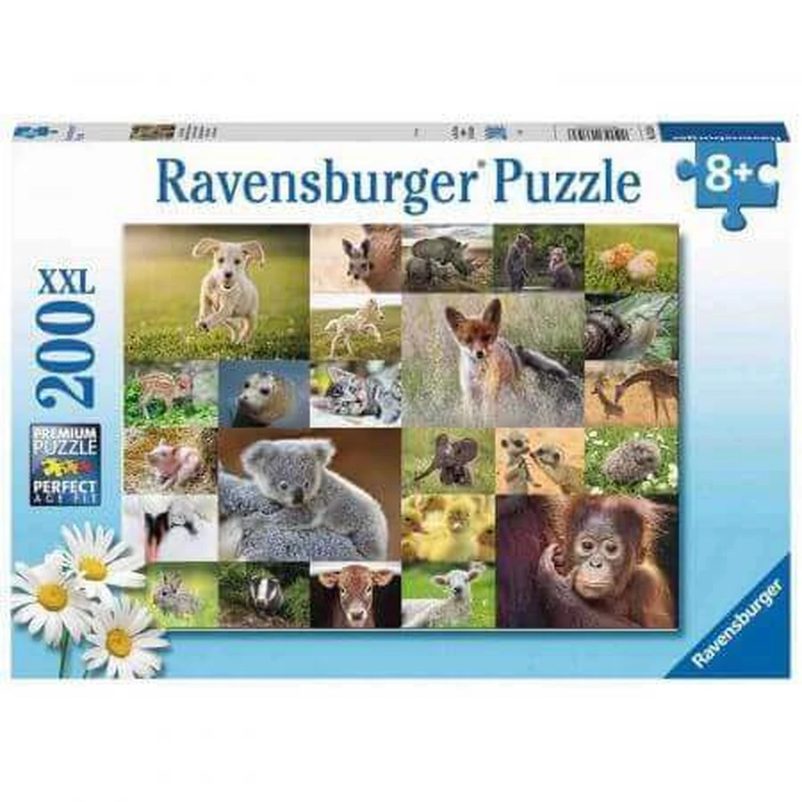 Пазл "Детеныш животного", 200 деталей, Ravensburger: цены и характеристики