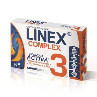 Лінекс Комплекс Sandoz Linex Complex, 14 вегетаріанських капсул