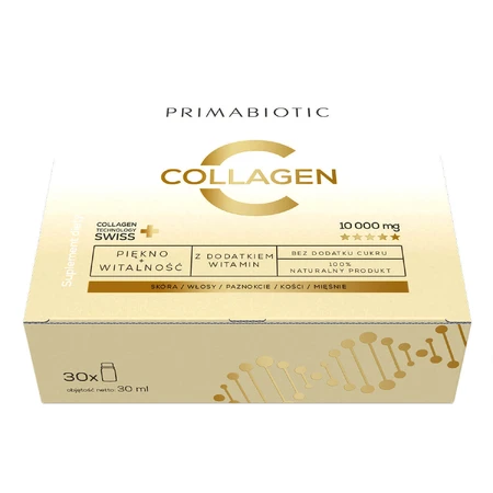 Жидкий коллаген Primabiotic Collagen, 30 флаконов по 30 мл: цены и характеристики