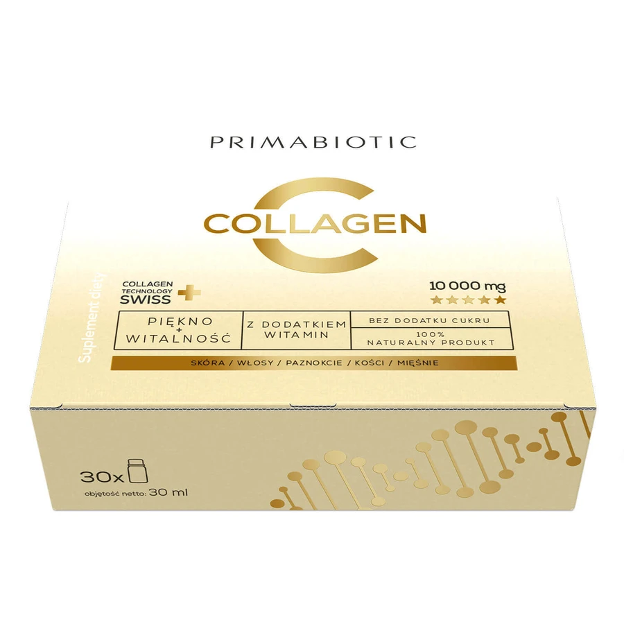 Жидкий коллаген Primabiotic Collagen, 30 флаконов по 30 мл: цены и характеристики