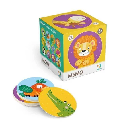 Набір Vitammy Smile, звукова зубна щітка для дітей, лев + Dodo Memo, гра, тварини, 24 картки: ціни та характеристики