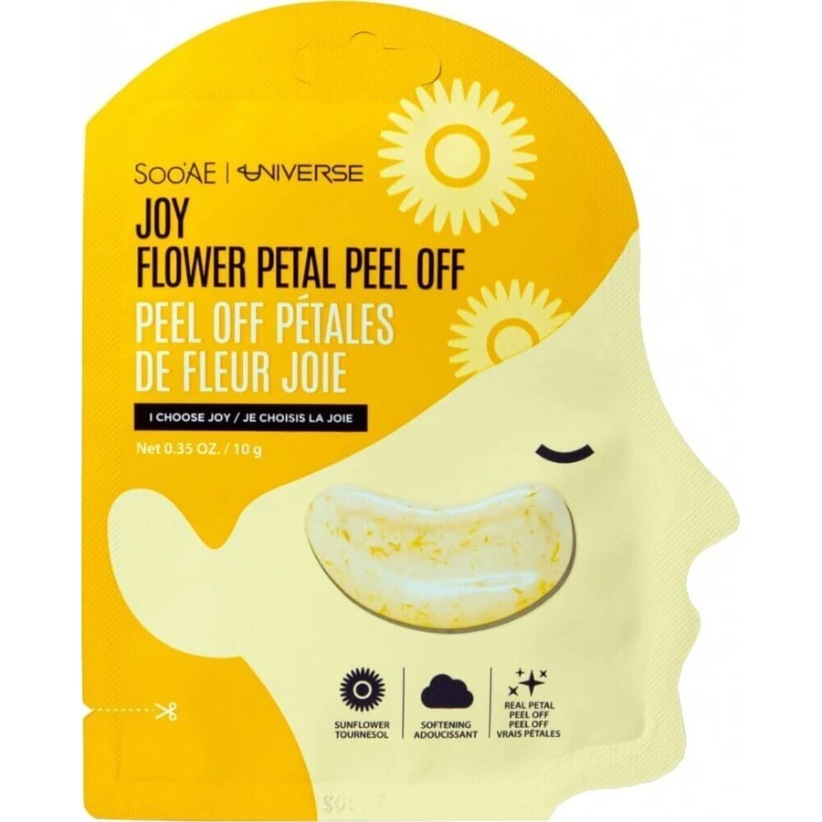UNIVERSE - JOY FLOWER PEELING MASK 1×1 шт, квіткова пілінг-маска: ціни та характеристики