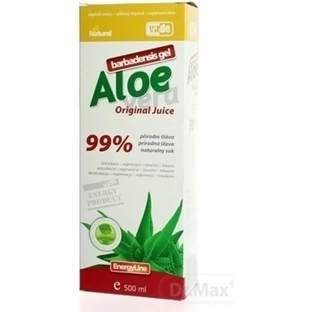 VIRDE ALOE VERA barbadensis gel 1×500 мл, оригинальный сок: цены и характеристики