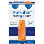 Протеїновий енергетичний напій Fresubin Protein Energy Drink, зі смаком тропічних фруктів, 4 х 200 мл: ціни та характеристики