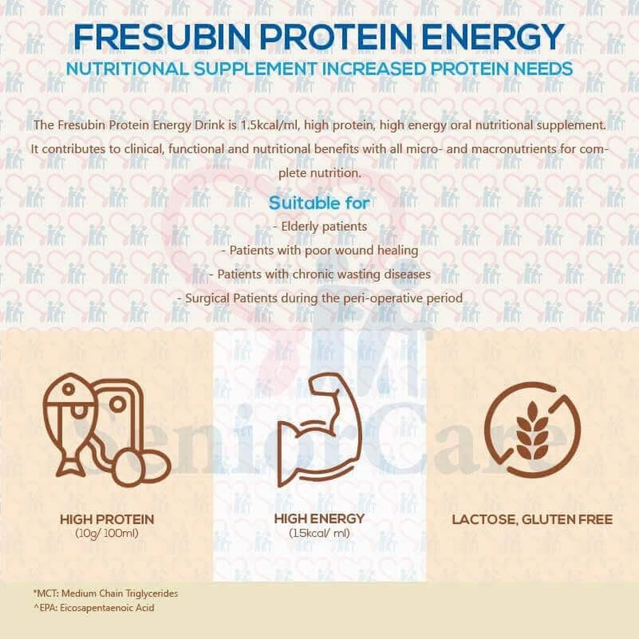 Протеїновий енергетичний напій Fresubin Protein Energy Drink, зі смаком тропічних фруктів, 4 х 200 мл: ціни та характеристики