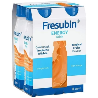 Протеїновий енергетичний напій Fresubin Protein Energy Drink, зі смаком тропічних фруктів, 4 х 200 мл