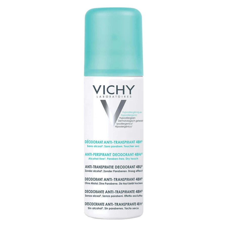 Vichy 48h Антиперспирант дезодорант спрей без спирта, 125 мл: цены и характеристики