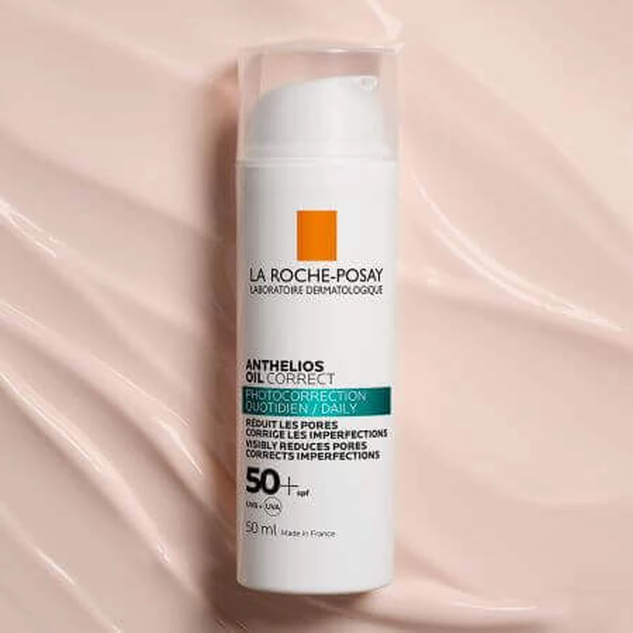 La Roche-Posay Anthelios Oil Correct гель-крем против морщин с SPF 50+ 50 мл 50 мл: цены и характеристики