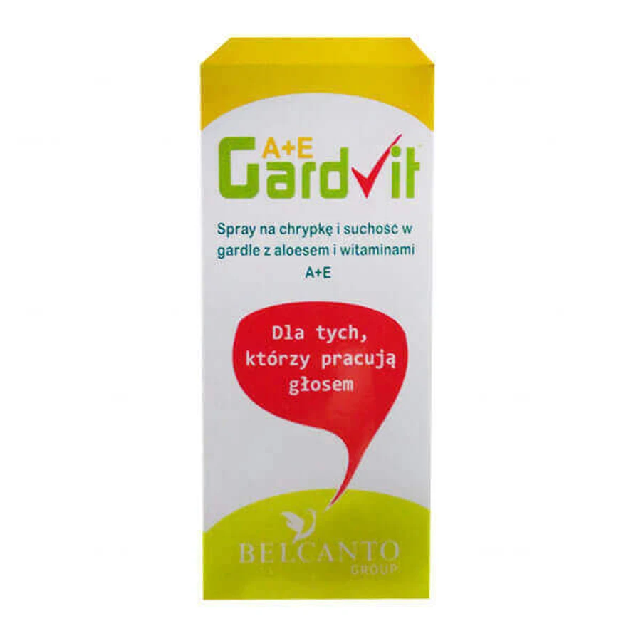 GardVit A+E, спрей от хрипоты и сухости в горле, 30 мл: цены и характеристики