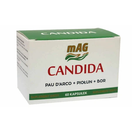 Candida Pau darco + Pioun + Boron 60 капс. mAG: ціни та характеристики