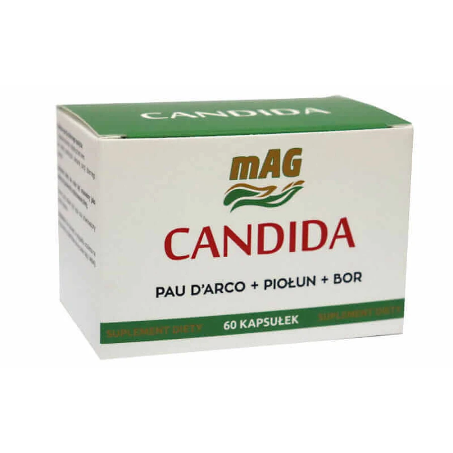 Candida Pau darco + Pioun + Boron 60 капс. mAG: ціни та характеристики