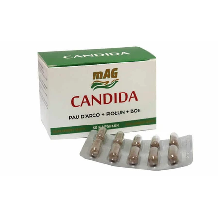 Candida Pau darco + Pioun + Boron 60 капс. mAG: ціни та характеристики