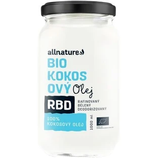 Allnature RBD BIO Кокосова олія без запаху 1000 мл