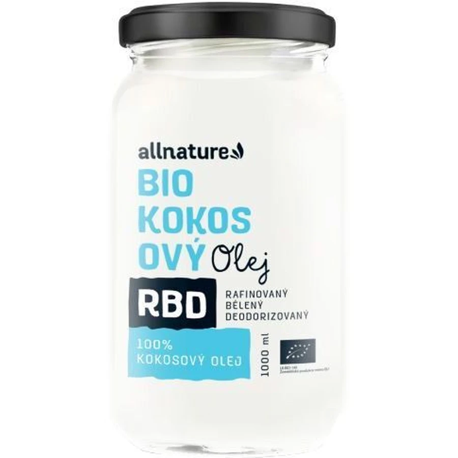 Allnature RBD BIO Кокосова олія без запаху 1000 мл: ціни та характеристики