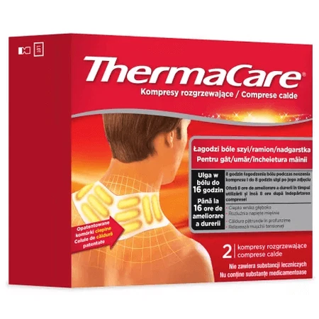 Бандаж лікувальний теплий на потилицю, плечі та зап'ястя, 2 шт, ThermaCare: ціни та характеристики