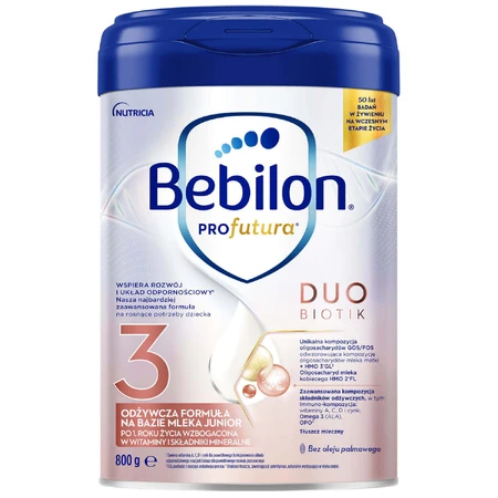 Суха молочна суміш Nutricia Bebilon Profutura DuoBiotik 3, після 1 року, 800 г: ціни та характеристики