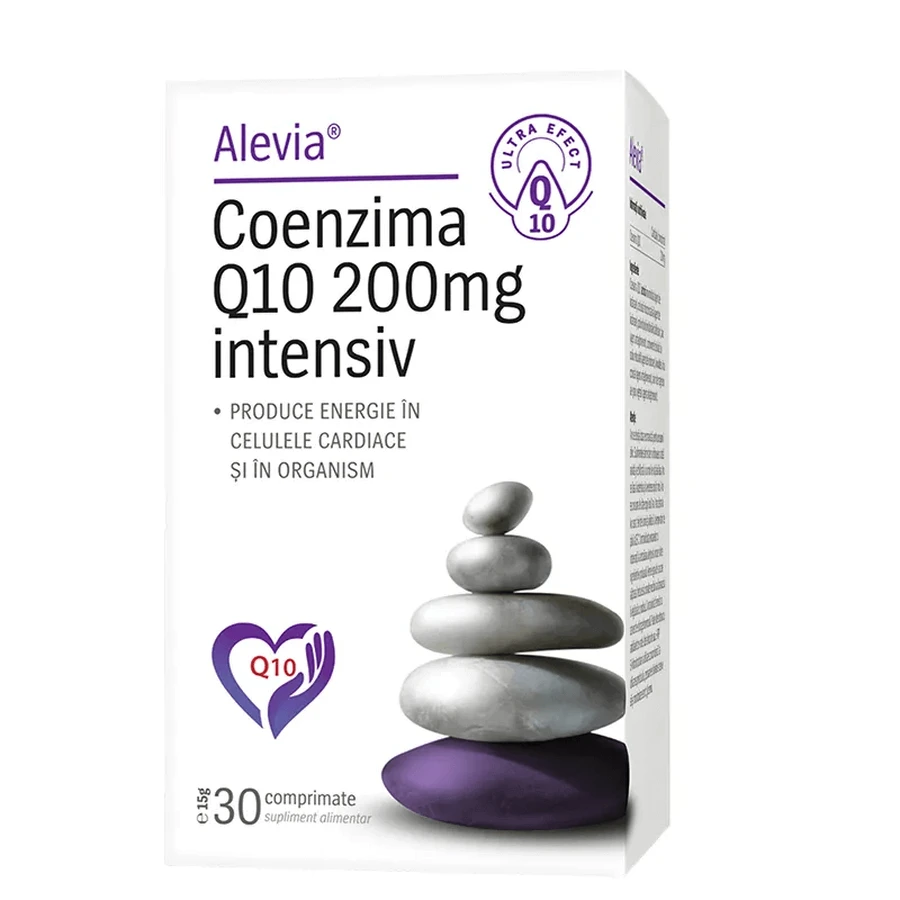Коэнзим Q10 200 мг интенсивный, 30 таблеток, Алевия: цены и характеристики