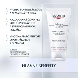 Крем для рук Eucerin AtopiControl 75 мл