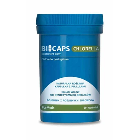 Bicaps Хлорелла Португалия 60 капс 530мг, Formeds: цены и характеристики