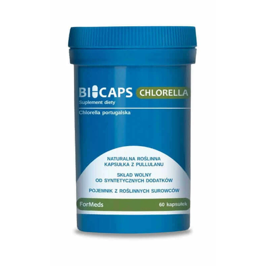 Bicaps Хлорелла Португалия 60 капс 530мг, Formeds: цены и характеристики