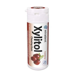 Жевательная резинка Hager & Werken Miradent Cranberry Xylitol, 30 шт.