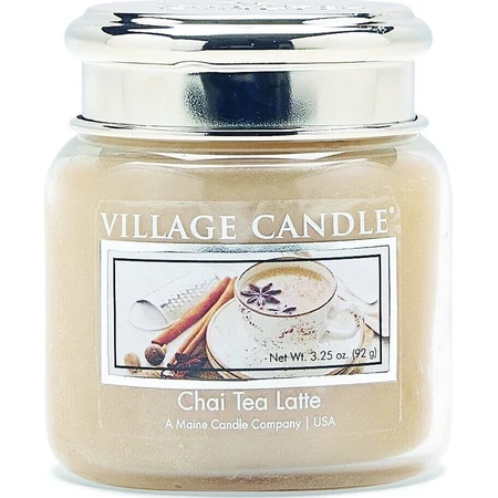Village Candle Ароматична свічка у склі - Chai Tea Latte - Чай з молоком та корицею, велика 1×1 шт: ціни та характеристики