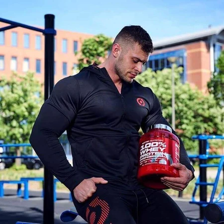 Сироватковий протеїн Professional Chocolate Hazenut, 2350 грамів, Scitec Nutrition: ціни та характеристики